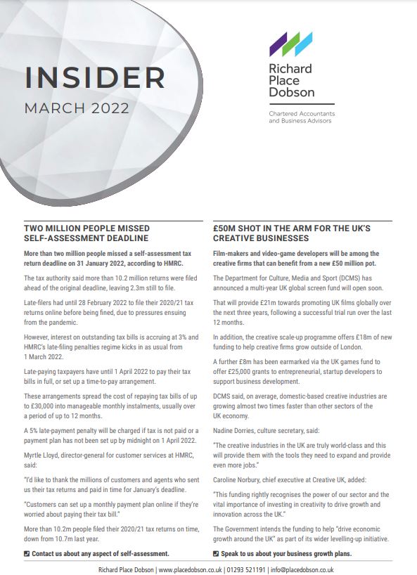 The Insider - March 2022