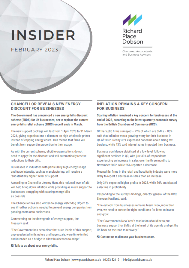 Insider February 2023