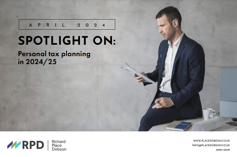 Spotlight April 2024 - Personal Tax Planning in 2024/25