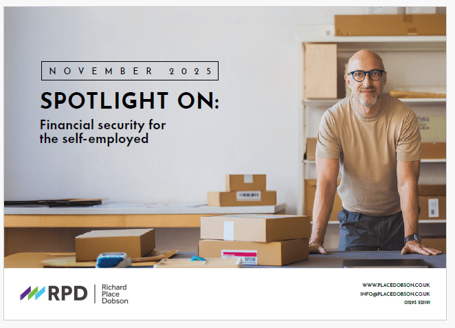 Spotlight on - Financial security for the self-employed